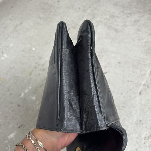 Birdies envelope leather clutch - Picture 5 of 12